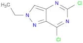 2H-Pyrazolo[4,3-d]pyrimidine, 5,7-dichloro-2-ethyl-