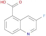 5-Quinolinecarboxylic acid, 3-fluoro-