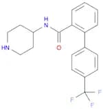 N-(Piperidin-4-yl)-4'-(trifluoromethyl)-biphenyl-2-carboxamide