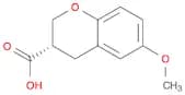 2H-1-Benzopyran-3-carboxylic acid, 3,4-dihydro-6-methoxy-, (3S)-