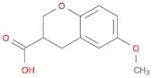 2H-1-Benzopyran-3-carboxylic acid, 3,4-dihydro-6-methoxy-