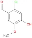 Benzaldehyde, 2-chloro-4-hydroxy-5-methoxy-