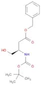 Butanoic acid, 3-[[(1,1-dimethylethoxy)carbonyl]amino]-4-hydroxy-, phenylmethyl ester, (3R)-