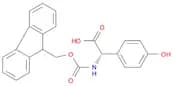 Benzeneacetic acid, α-[[(9H-fluoren-9-ylmethoxy)carbonyl]amino]-4-hydroxy-, (S)- (9CI)