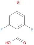 Benzoic acid, 4-bromo-2,6-difluoro-