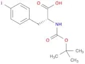 D-Phenylalanine, N-[(1,1-dimethylethoxy)carbonyl]-4-iodo-