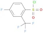 Benzenesulfonyl chloride, 4-fluoro-2-(trifluoromethyl)-