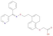Acetic acid, 2-[[7,8-dihydro-5-[2-[[(E)-(phenyl-3-pyridinylmethylene)amino]oxy]ethyl]-1-naphthalen…