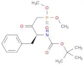 Dimethyl((3S)-4-phenyl-3-(Boc-amino)-2-oxobutyl)phosphonate