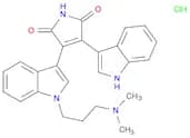 1H-Pyrrole-2,5-dione, 3-[1-[3-(dimethylamino)propyl]-1H-indol-3-yl]-4-(1H-indol-3-yl)-, hydrochlor…