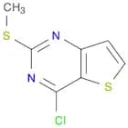 Thieno[3,2-d]pyrimidine, 4-chloro-2-(methylthio)-