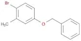Benzene, 1-bromo-2-methyl-4-(phenylmethoxy)-