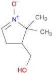 2H-Pyrrole-3-methanol, 3,4-dihydro-2,2-dimethyl-, 1-oxide