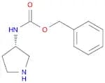 Carbamic acid, N-(3S)-3-pyrrolidinyl-, phenylmethyl ester
