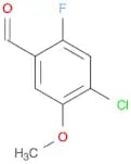Benzaldehyde, 4-chloro-2-fluoro-5-methoxy-