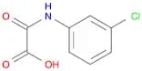 [(3-Chlorophenyl)amino](oxo)acetic acid