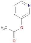 3-Pyridinol, 3-acetate