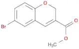 2H-1-Benzopyran-3-carboxylic acid, 6-bromo-, methyl ester