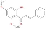 2-Propen-1-one, 1-(2-hydroxy-4,6-dimethoxyphenyl)-3-phenyl-, (2E)-