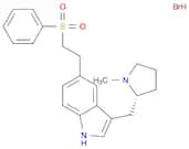 1H-Indole, 3-[[(2R)-1-methyl-2-pyrrolidinyl]methyl]-5-[2-(phenylsulfonyl)ethyl]-, hydrobromide (1:…