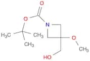 1-Azetidinecarboxylic acid, 3-(hydroxymethyl)-3-methoxy-, 1,1-dimethylethyl ester