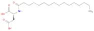 L-Aspartic acid, N-(1-oxohexadecyl)-