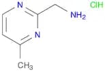 (4-Methylpyrimidin-2-yl)methanamine hydrochloride