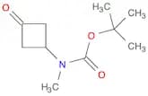 Carbamic acid, N-methyl-N-(3-oxocyclobutyl)-, 1,1-dimethylethyl ester