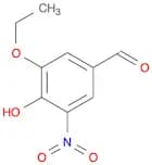 Benzaldehyde, 3-ethoxy-4-hydroxy-5-nitro-