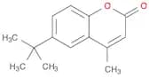 2H-1-Benzopyran-2-one, 6-(1,1-dimethylethyl)-4-methyl-