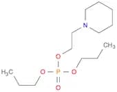 Phosphoric acid, 2-(1-piperidinyl)ethyl dipropyl ester