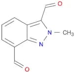 2H-Indazole-3,7-dicarboxaldehyde, 2-methyl-