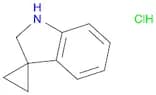 Spiro[cyclopropane-1,3'-[3H]indole], 1',2'-dihydro-, hydrochloride (1:1)