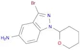 1H-Indazol-5-amine, 3-bromo-1-(tetrahydro-2H-pyran-2-yl)-