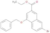 Ethyl 4-(benzyloxy)-7-bromo-2-naphthoate