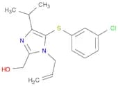 1H-Imidazole-2-methanol, 5-[(3-chlorophenyl)thio]-4-(1-methylethyl)-1-(2-propen-1-yl)-