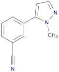 3-(1-Methyl-1H-pyrazol-5-yl)benzonitrile