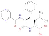 Boronic acid, B-[(1R)-3-methyl-1-[[(2S)-1-oxo-3-phenyl-2-[(2-pyrazinylcarbonyl)amino]propyl]amino]…