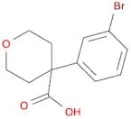 2H-Pyran-4-carboxylic acid, 4-(3-bromophenyl)tetrahydro-