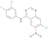 4-Quinazolinamine, 7-chloro-N-(3-chloro-4-fluorophenyl)-6-nitro-