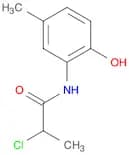 2-Chloro-n-(2-hydroxy-5-methylphenyl)propanamide