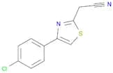 2-[4-(4-chlorophenyl)-1,3-thiazol-2-yl]acetonitrile