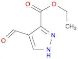 1H-Pyrazole-3-carboxylic acid, 4-formyl-, ethyl ester