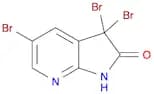 2H-Pyrrolo[2,3-b]pyridin-2-one, 3,3,5-tribromo-1,3-dihydro-