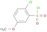 Benzenesulfonyl chloride, 2-chloro-5-methoxy-