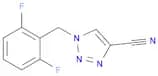 1-(2,6-Difluorobenzyl)-1H-1,2,3-triazole-4-carbonitrile