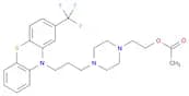 1-Piperazineethanol, 4-[3-[2-(trifluoromethyl)-10H-phenothiazin-10-yl]propyl]-, 1-acetate