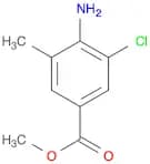 Benzoic acid, 4-amino-3-chloro-5-methyl-, methyl ester