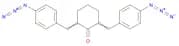 Cyclohexanone, 2,6-bis[(4-azidophenyl)methylene]-