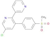 2,3'-Bipyridine, 5-chloro-3-[4-(methylsulfonyl)phenyl]-